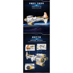 REBRICKABLE MOC-71412 71412 MOC71412 SUPER 18K K20008 20008 K108 non  HAMMER LIGHT FRATED. bộ đồ chơi xếp lắp ráp ghép mô hình Star Wars HAMMERHEAD CORVETTE LIGHTMAKER Chiến Tranh Giữa Các Vì Sao 1614 khối