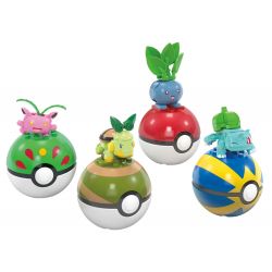 MEGA BLOKS HWR77 POKÉMON bộ đồ chơi xếp lắp ráp ghép mô hình Movie & Game POKÉMON GRASS-TYPE TRAINER TEAM Phim Và Trò Chơi 118 khối
