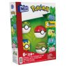 MEGA BLOKS HWR77 POKÉMON bộ đồ chơi xếp lắp ráp ghép mô hình Movie & Game POKÉMON GRASS-TYPE TRAINER TEAM Phim Và Trò Chơi 118 khối