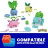 MEGA BLOKS HWR77 POKÉMON bộ đồ chơi xếp lắp ráp ghép mô hình Movie & Game POKÉMON GRASS-TYPE TRAINER TEAM Phim Và Trò Chơi 118 khối