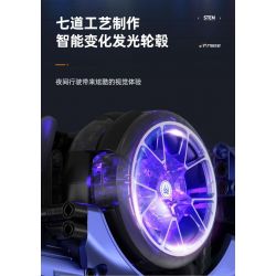 IM.MASTER QIHUI 9830-2 BẬC THẦY VŨ KHÍ SIÊU XE NỔ APOLLO DRIFT tỷ lệ 1:10 bộ đồ chơi xếp lắp ráp ghép mô hình Technic Kỹ Thuật Công Nghệ Cao Mô Hình Phương Tiện 2381 khối