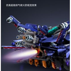 IM.MASTER QIHUI 9830-2 BẬC THẦY VŨ KHÍ SIÊU XE NỔ APOLLO DRIFT tỷ lệ 1:10 bộ đồ chơi xếp lắp ráp ghép mô hình Technic Kỹ Thuật Công Nghệ Cao Mô Hình Phương Tiện 2381 khối