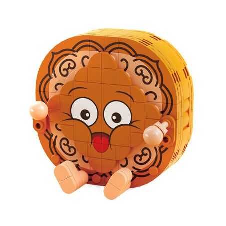 GOQI GQ-3045 3045 GQ3045 MÓN NGON TRIỀU SƠN BÁNH TRUNG THU bộ đồ chơi xếp lắp ráp ghép mô hình Creator Sáng Tạo