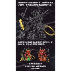 ZHEGAO GZ6347 6347 ANH HÙNG THẦN THOẠI 2.0 NEZHA bộ đồ chơi xếp lắp ráp ghép mô hình 375 khối