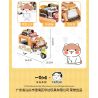 INBRIXX 885302 MỘT NHÓM MÈO XE TẢI TỐC HÀNH CỦA MAHUA bộ đồ chơi xếp lắp ráp ghép mô hình Movie & Game Phim Và Trò Chơi 615 khối