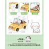 INBRIXX 885304 MỘT NHÓM MÈO XE CỦA ĐƯỜNG NGUYÊN bộ đồ chơi xếp lắp ráp ghép mô hình Movie & Game Phim Và Trò Chơi 723 khối