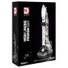 DK 7006 KẾ HOẠCH ĐỔ BỘ LÊN MẶT TRĂNG ROCKET X bộ đồ chơi xếp lắp ráp ghép mô hình City MOON LANDING PROGRAM ROCKET X Thành Phố 869 khối