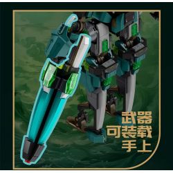 SEMBO 106008 VINH QUANG BÁ ĐẠO TỨ VƯƠNG MA THUẬT QUÀ TẶNG MÀU ĐỎ bộ đồ chơi xếp lắp ráp ghép mô hình 919 khối