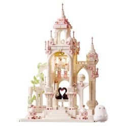 GEKKOSHA 801113 CUỘC GẶP GỠ LÃNG MẠN NHỊP TIM ĐÓNG BĂNG bộ đồ chơi xếp lắp ráp ghép mô hình Arts & Crafts ROMANTIC ENCOUNTER