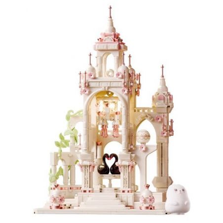 GEKKOSHA 801113 CUỘC GẶP GỠ LÃNG MẠN NHỊP TIM ĐÓNG BĂNG bộ đồ chơi xếp lắp ráp ghép mô hình Arts & Crafts ROMANTIC ENCOUNTER