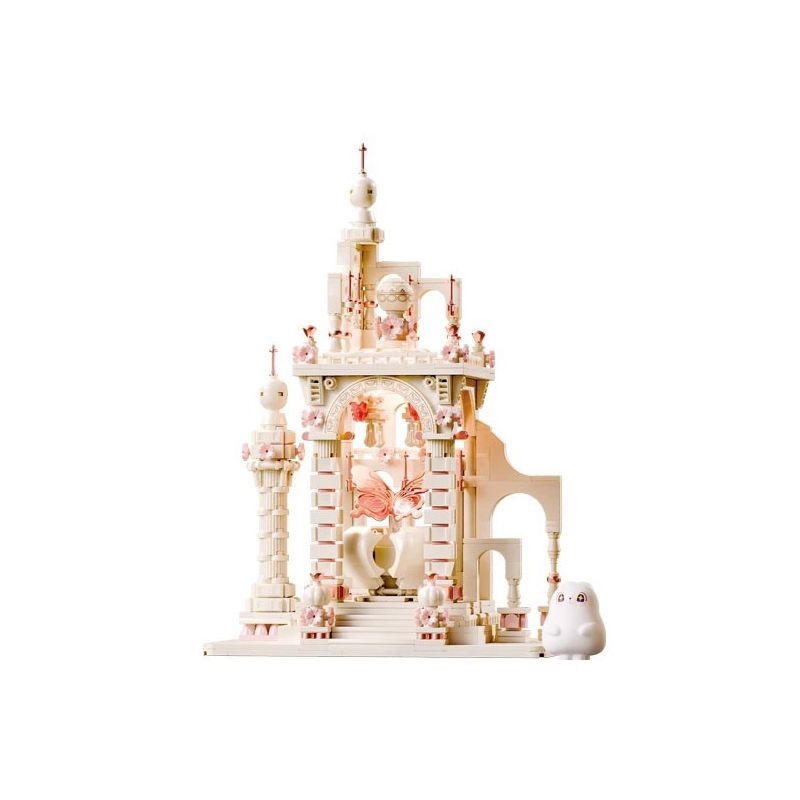 GEKKOSHA 801114 CUỘC GẶP GỠ LÃNG MẠN TÌNH YÊU LANG THANG bộ đồ chơi xếp lắp ráp ghép mô hình Arts & Crafts ROMANTIC ENCOUNTER