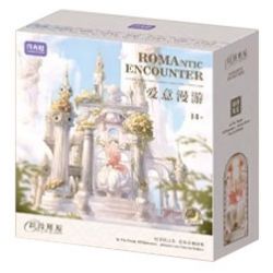 GEKKOSHA 801114 CUỘC GẶP GỠ LÃNG MẠN TÌNH YÊU LANG THANG bộ đồ chơi xếp lắp ráp ghép mô hình Arts & Crafts ROMANTIC ENCOUNTER