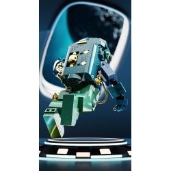 DUOMAIKA D1317 1317 NGÔI SAO DU HÀNH bộ đồ chơi xếp lắp ráp ghép mô hình STARRY SKY TRAVELER