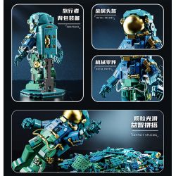 DUOMAIKA D1317 1317 NGÔI SAO DU HÀNH bộ đồ chơi xếp lắp ráp ghép mô hình STARRY SKY TRAVELER