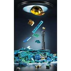 DUOMAIKA D1317 1317 NGÔI SAO DU HÀNH bộ đồ chơi xếp lắp ráp ghép mô hình STARRY SKY TRAVELER