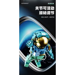 DUOMAIKA D1317 1317 NGÔI SAO DU HÀNH bộ đồ chơi xếp lắp ráp ghép mô hình STARRY SKY TRAVELER