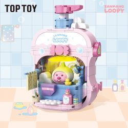 TOP TOY TC2328 2328 ZANMANG LOOPY VUI NHỘN RỬA TỎI bộ đồ chơi xếp lắp ráp ghép mô hình 380 khối