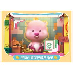 TOP TOY TC2328 2328 ZANMANG LOOPY VUI NHỘN RỬA TỎI bộ đồ chơi xếp lắp ráp ghép mô hình 380 khối