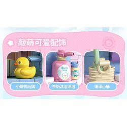 TOP TOY TC2329 2329 ZANMANG LOOPY FUN LI YOUBING BAR bộ đồ chơi xếp lắp ráp ghép mô hình 380 khối