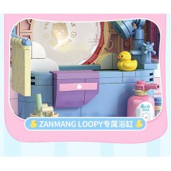 TOP TOY TC2329 2329 ZANMANG LOOPY FUN LI YOUBING BAR bộ đồ chơi xếp lắp ráp ghép mô hình 380 khối
