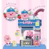 TOP TOY TC2330 2330 ZANMANG LOOPY THÚ VỊ CHÚ GẤU TRÚC LAO VÀO TRANH GIÀNH VÀNG bộ đồ chơi xếp lắp ráp ghép mô hình 380 khối