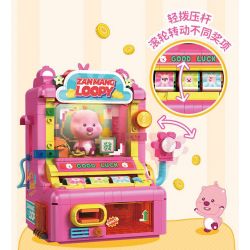TOP TOY TC2330 2330 ZANMANG LOOPY THÚ VỊ CHÚ GẤU TRÚC LAO VÀO TRANH GIÀNH VÀNG bộ đồ chơi xếp lắp ráp ghép mô hình 380 khối