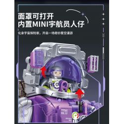 TOP TOY TC1412 1412 PHI HÀNH GIA MƠ VỀ BẦU TRỜI ĐẦY SAO bộ đồ chơi xếp lắp ráp ghép mô hình