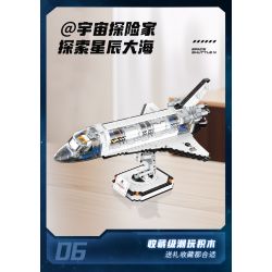 TOP TOY TC1416 1416 TÀU CON THOI LOẠI bộ đồ chơi xếp lắp ráp ghép mô hình Creator SPACE SHUTTLE N Sáng Tạo 620 khối