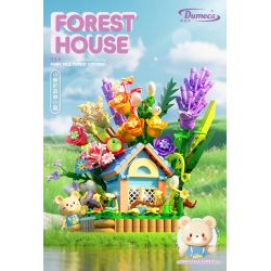 DUOMAIKA D2012 2012 CABIN RỪNG CỦA GẤU bộ đồ chơi xếp lắp ráp ghép mô hình FOREST HOUSE