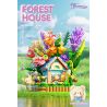 DUOMAIKA D2012 2012 CABIN RỪNG CỦA GẤU bộ đồ chơi xếp lắp ráp ghép mô hình FOREST HOUSE