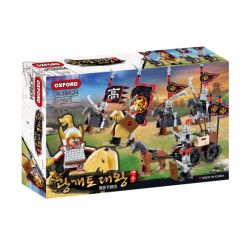 OXFORD JK34634 34634 VUA QUANG GAETU KỴ BINH THIẾT GIÁP bộ đồ chơi xếp lắp ráp ghép mô hình Historical 광개토대왕이 개마기병대 177 khối