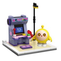 WISE BLOCK AULDEY HA392101 392101 TIỆC DANXIAO CẢNH NHẬN PHÒNG ĐẢO 4 LOẠI DANXIAOHEI VÀ GIAN HÀNG DJ DANXIAOFEN BIỂN CHỈ ĐƯỜNG DANXIAOHUANG MÁY CHƠI ĐIỆN TỬ DANXIAOLAN BÁN TỰ ĐỘNG bộ đồ chơi xếp lắp ráp ghép mô hình Movie & Game Phim Và Trò Chơi