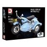 DK 7038 XE MÁY SIDECAR MA THUẬT CỦA HAGRID bộ đồ chơi xếp lắp ráp ghép mô hình Harry Potter MAGIC SIDECAR MOTORCYCLE Chú Bé Phù Thủy 700 khối