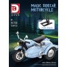 DK 7038 XE MÁY SIDECAR MA THUẬT CỦA HAGRID bộ đồ chơi xếp lắp ráp ghép mô hình Harry Potter MAGIC SIDECAR MOTORCYCLE Chú Bé Phù Thủy 700 khối
