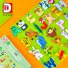 DK 5004 HÌNH CHỮ ĐỘNG VẬT NGỘ NGHĨNH bộ đồ chơi xếp lắp ráp ghép mô hình Creator ANIMALS BRICK Sáng Tạo 1151 khối