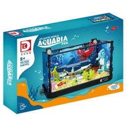 DK 7020 THỦY CUNG CÁ MẬP ĐẠI DƯƠNG bộ đồ chơi xếp lắp ráp ghép mô hình Creator ATLANTIS WORLD AQUARIA Sáng Tạo 648 khối