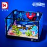 DK 7020 THỦY CUNG CÁ MẬP ĐẠI DƯƠNG bộ đồ chơi xếp lắp ráp ghép mô hình Creator ATLANTIS WORLD AQUARIA Sáng Tạo 648 khối