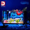 DK 7020 THỦY CUNG CÁ MẬP ĐẠI DƯƠNG bộ đồ chơi xếp lắp ráp ghép mô hình Creator ATLANTIS WORLD AQUARIA Sáng Tạo 648 khối