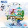 ZHEGAO LZ8284 8284 CUNG ĐIỆN QUẢNG HÁN bộ đồ chơi xếp lắp ráp ghép mô hình Arts & Crafts MOON PALACE 2946 khối