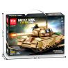 MINGDI LEIBAO K2077 2077 BỂ 88A bộ đồ chơi xếp lắp ráp ghép mô hình Military Army TYPE 88A TANK Quân Sự Bộ Đội 352 khối