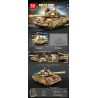 MINGDI LEIBAO K2077 2077 BỂ 88A bộ đồ chơi xếp lắp ráp ghép mô hình Military Army TYPE 88A TANK Quân Sự Bộ Đội 352 khối