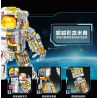 LEIBAO 8015 PHI HÀNH GIA CƠ KHÍ bộ đồ chơi xếp lắp ráp ghép mô hình OUTER SPACE ASTRONAUTS 1038 khối
