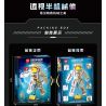 LEIBAO 8015 PHI HÀNH GIA CƠ KHÍ bộ đồ chơi xếp lắp ráp ghép mô hình OUTER SPACE ASTRONAUTS 1038 khối