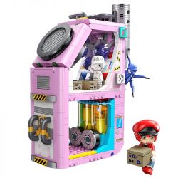 JIALE SPECIAL 32001 CÁC TẾ BÀO ĐANG HOẠT ĐỘNG NHÀ MÁY PHỔI PHẢI ĐUỔI THEO PHẾ CẦU KHUẨN bộ đồ chơi xếp lắp ráp ghép mô hình Movie & Game Phim Và Trò Chơi 964 khối