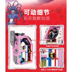 JIALE SPECIAL 32001 CÁC TẾ BÀO ĐANG HOẠT ĐỘNG NHÀ MÁY PHỔI PHẢI ĐUỔI THEO PHẾ CẦU KHUẨN bộ đồ chơi xếp lắp ráp ghép mô hình Movie & Game Phim Và Trò Chơi 964 khối