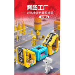 JIALE SPECIAL 32005 CÁC TẾ BÀO ĐANG HOẠT ĐỘNG NHÀ MÁY THẬN-RUỘT CHỐNG LẠI TỤ CẦU VÀNG bộ đồ chơi xếp lắp ráp ghép mô hình Movie & Game Phim Và Trò Chơi 1040 khối