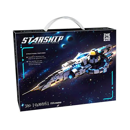 ZHEGAO QJ5472 5472 KẺ HỦY DIỆT NGÔI SAO bộ đồ chơi xếp lắp ráp ghép mô hình STARSHIP 994 khối