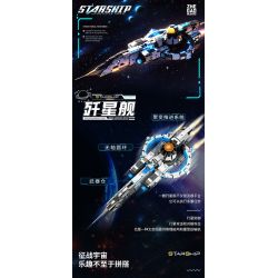 ZHEGAO QJ5472 5472 KẺ HỦY DIỆT NGÔI SAO bộ đồ chơi xếp lắp ráp ghép mô hình STARSHIP 994 khối