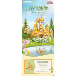 KEEPPLEY 34017 LÂU ĐÀI VƯỜN NUANYANG bộ đồ chơi xếp lắp ráp ghép mô hình Arts & Crafts 603 khối