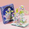 BEAUTY AND 13065 NGÔI NHÀ KẸO TRÁNG MIỆNG VÒNG ĐU QUAY XOAY bộ đồ chơi xếp lắp ráp ghép mô hình Arts & Crafts 1188 khối